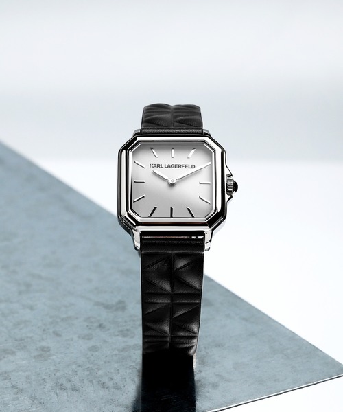 KARL LAGERFELD カールラガーフェルド　タンクトップ　ブラック　38 KARL LAGERFELD / カール・ラガーフェルド ラウンド エッセンシャル