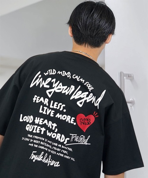 tシャツ レトロ ポップ 白 黒 Tシャツ ヘビーウェイト メンズ