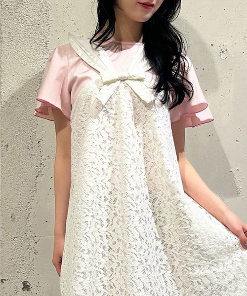 tシャツ Angel スリーブ Tシャツ レディース