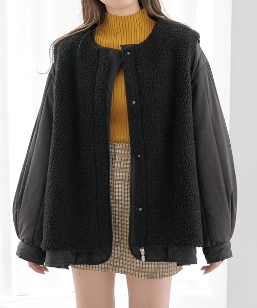 「Heather」 ブルゾン FREE オフホワイト レディース_画像3