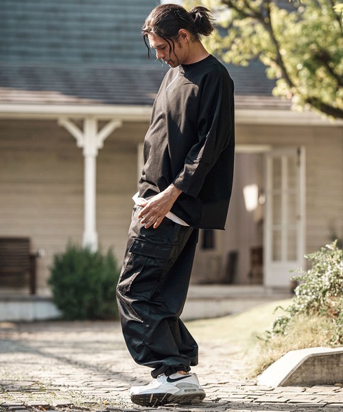 CAMBIO tシャツ mt9733- Zipper Neck 3-4 Sleeve Cut sew 半端袖