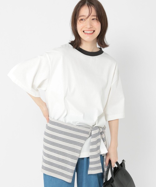 CALIBAN 売れ筋商品|||キャリバン Tシャツ トップス レディース Tops Blue Calvin Klein tシャツ /カルバン クラインSS ARCHIVE LOGO