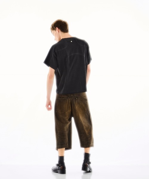パンツ NVRFRGT 3D TWISTED JORTS 別注 3D TWISTED JORTS(2 BLACK): NVRFRGT: MENS｜CONZ ONLINE STORE