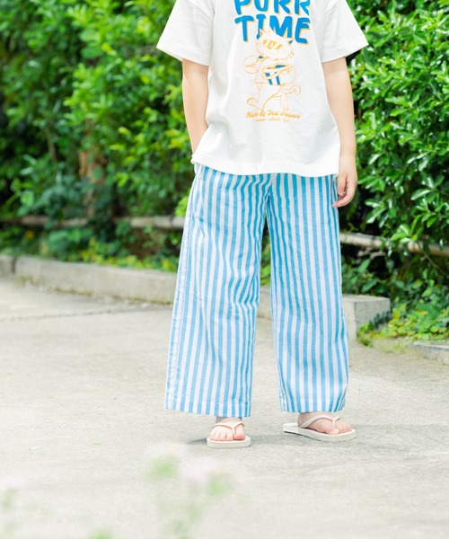 LOWRYS FARM（ローリーズファーム） パンツ ストライプパンツ 495478