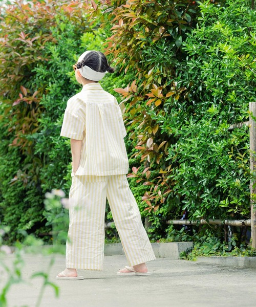 LOWRYS FARM パンツ ストライプパンツ 495478 キッズ 子供服