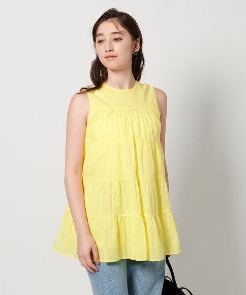 MARIHA ミューズのブラウス Peach 36 MARIHA(マリハ) リゾートドレス ミューズのブラウス Peach
