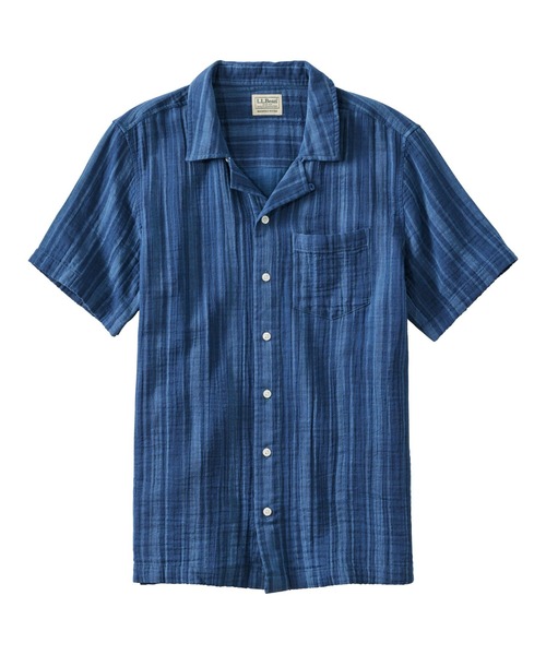 シャツ クラウド・ガーゼ・シャツ、スライトリー・フィット　半袖 米国フィット・レギュラー メンズ レディース | L.L.Bean | 05