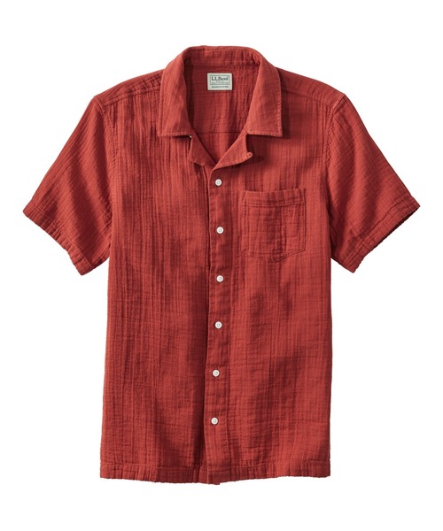 シャツ クラウド・ガーゼ・シャツ、スライトリー・フィット　半袖 米国フィット・レギュラー メンズ レディース | L.L.Bean | 07