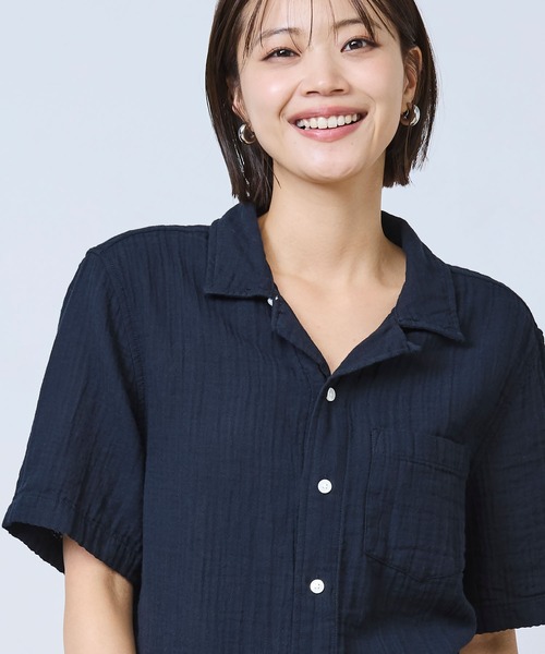 シャツ クラウド・ガーゼ・シャツ、スライトリー・フィット　半袖 米国フィット・レギュラー メンズ レディース | L.L.Bean | 09