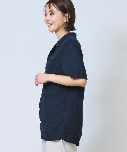 シャツ クラウド・ガーゼ・シャツ、スライトリー・フィット　半袖 米国フィット・レギュラー メンズ レディース | L.L.Bean | 10