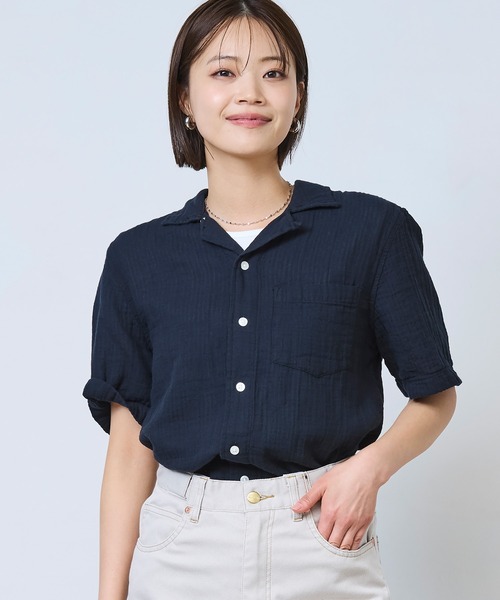 シャツ クラウド・ガーゼ・シャツ、スライトリー・フィット　半袖 米国フィット・レギュラー メンズ レディース | L.L.Bean | 13