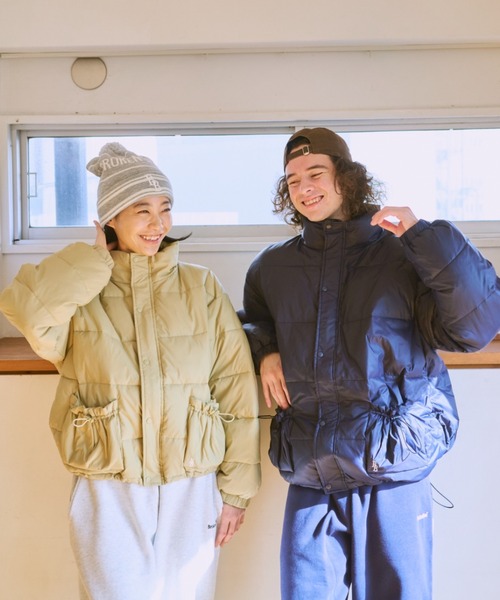 「BROKEN BASE」 ブルゾン LARGE ネイビー メンズ_画像5