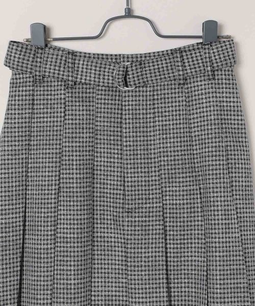 JEANASIS 「JEANASIS」 プリーツスカート SMALL レッド系その他