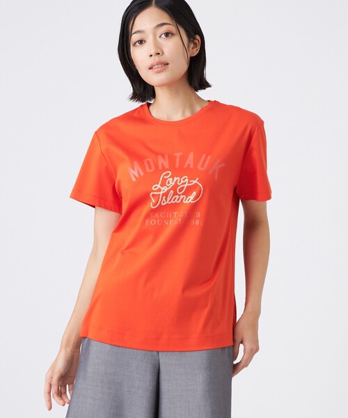 tシャツ 「ウォッシャブル」コーコランバイオスムース レディース