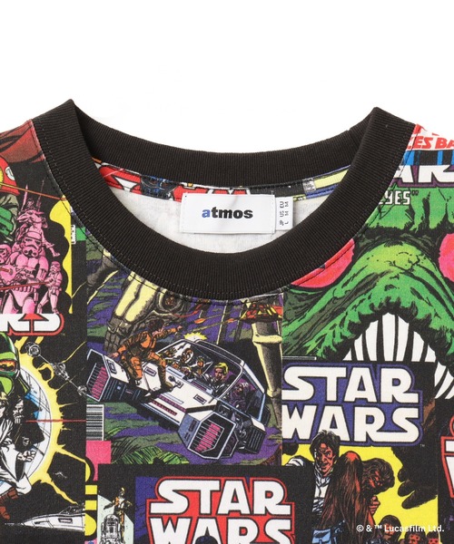 STAR WARS tシャツ atmos x Comic Cover Pattern T-shirt