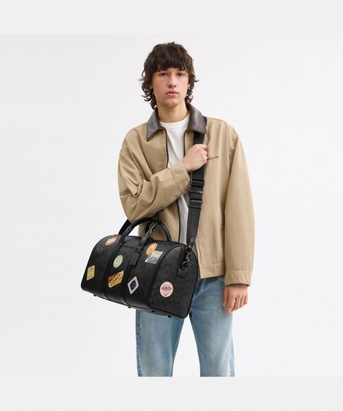 【Coach】シグネチャーデニム  ゴッサム ダッフルバッグ45 ゴッサム ダッフル バッグ 45・シグネチャー キャンバス
