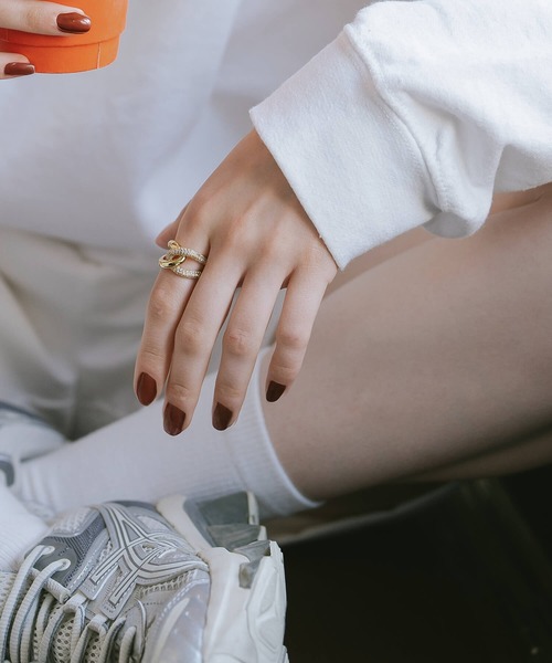 指輪 リング リング シルバー925 指輪 ゴールド 金属アレルギー対応