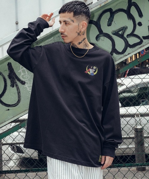Subciety（サブサエティ） tシャツ Moon light tee L/S メンズ