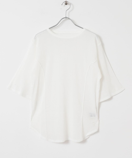 tシャツ YENN　COTTON TULLE T-SHIRTS レディース