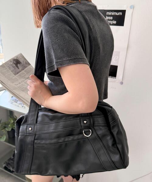 WEGO（ウィゴー） ボストンバッグ WEGO/PUボストンバッグ レディース