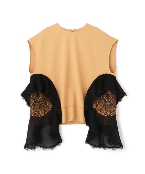 ADORE（アドーア） ブラウス シャツ クロシェドッキングブラウス