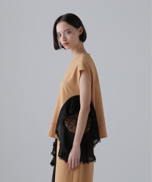 ADORE（アドーア） ブラウス シャツ クロシェドッキングブラウス