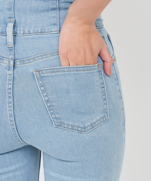 ジーンズ デニム デニムパンツ ハイウエストスキニーパンツ レディース