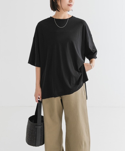 【アーバンリサーチ】強撚天竺LOOSE Tシャツ URBAN RESEARCH tシャツ 強撚天竺LOOSE Tシャツ レディース