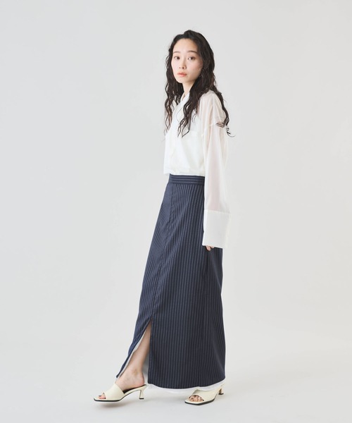 Muscat ブラウス シャツ オーバーサイズシアーシャツ レディース