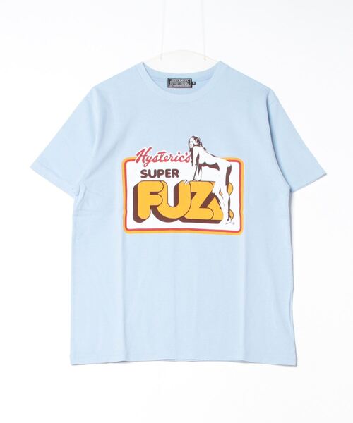 「HYSTERIC GLAMOUR」 半袖Tシャツ SMALL ブルー メンズ