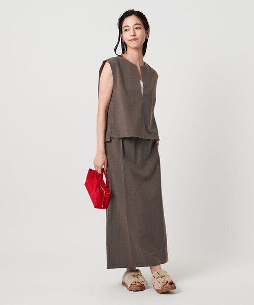 UNITED ARROWS（ユナイテッドアローズ） スカート サテン ウエスト