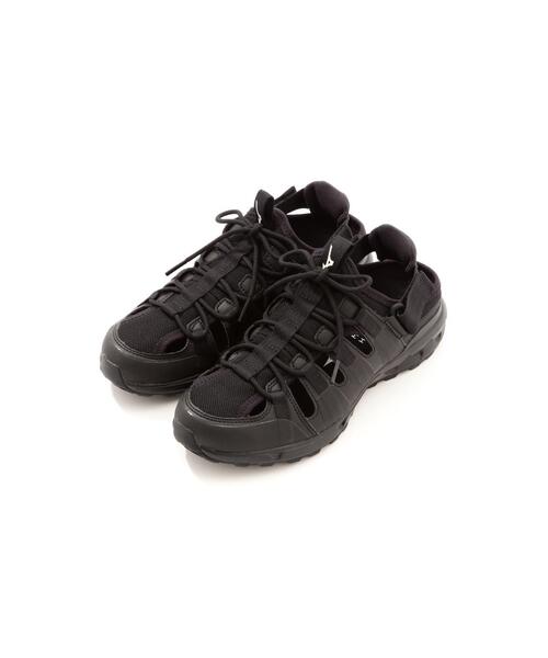MARGARET HOWELL ブラックサンダル　Lサイズ FOOTWORKS FOR MARGARET HOWELL STRAP SANDALS（サンダル）｜MARGARET