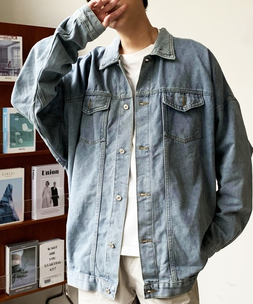 FIRE BEARアップリケオーバーサイズリメイクデニムブルゾン HYSTERIC GLAMOUR（ヒステリックグラマー）の「FIRE BEAR