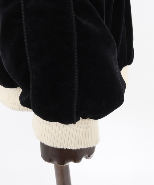 スカジャン 「ADAMPATEK/アダムパテック」aged velour souvenir jacket ベロアスーベニアジャケット スカジャンの画像