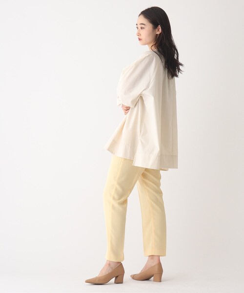 「OPAQUE.CLIP」 半袖ブラウス 38 ブラック レディース_画像5