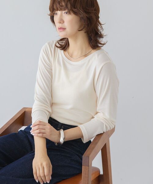 AMERICAN HOLIC（アメリカンホリック） tシャツ シアーリブプル 
