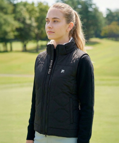 FILA GOLF ブルゾン アウター フィラゴルフ ゴルフウェア ワンポイント