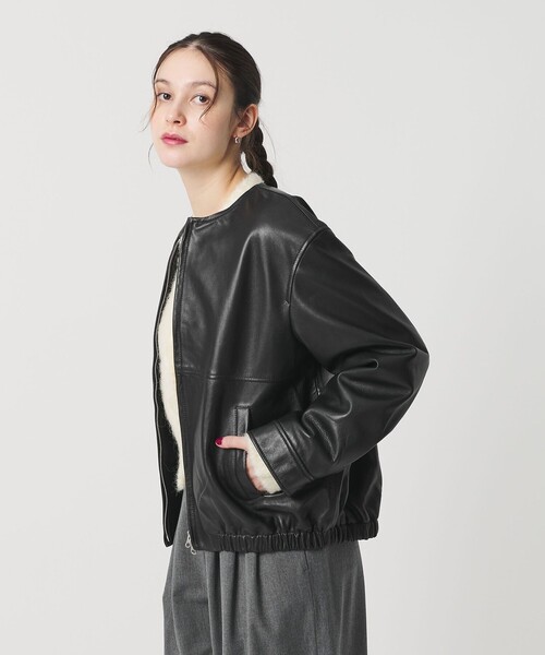 BEAUTY＆YOUTH UNITED ARROWS コート アウター シープレザー ノー