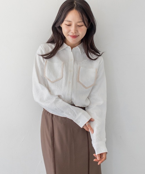 HER CLOSET（ハークローゼット） ブラウス シャツ 「HER CLOSET」25AW