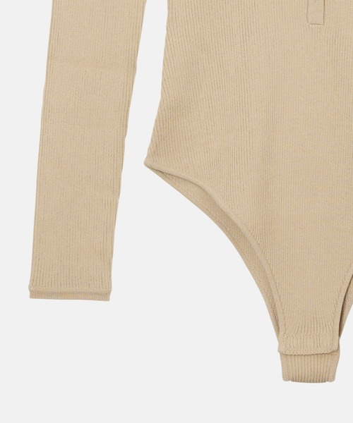 ニット セーター リブドニットボディスーツ / Ribbed Knit Bodysuits レディースの画像