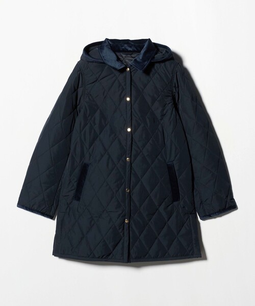 【美品】A day in the life フーデッドコート 40 ロング丈　紺 美品】A day in the life フーデッドコート 40 ロング丈 紺 - メルカリ