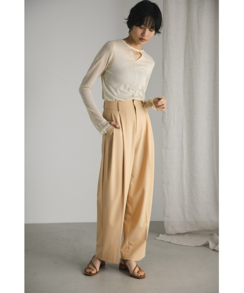 「STYLEMIXER」 長袖ニット FREE グリーン レディース_画像2