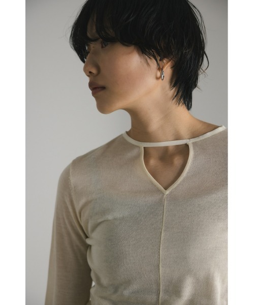 「STYLEMIXER」 長袖ニット FREE グリーン レディース_画像7