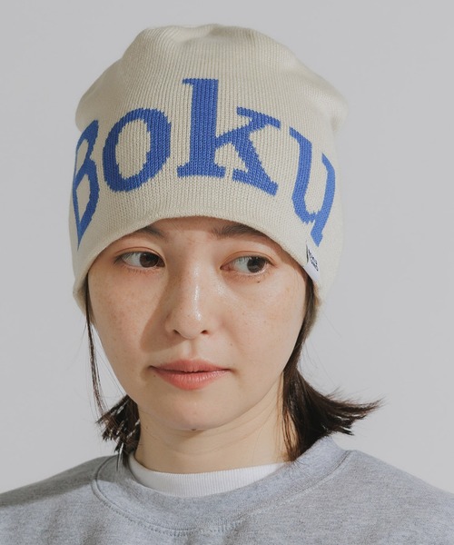 BOKU HA TANOSII（ボクハタノシイ） ニット帽 ニットキャップ