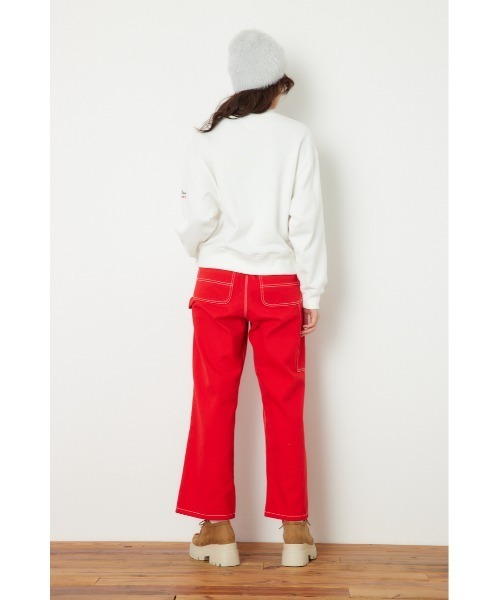 「BIG MAC」 スウェットカットソー FREE 杢グレー レディース_画像6