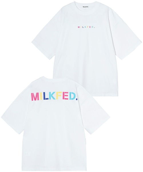 「MILKFED.」 半袖Tシャツ ONE SIZE ライトピンク レディース_画像9