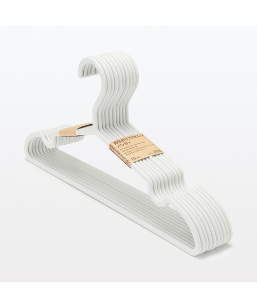 無印良品(MUJI) ランドリーグッズ 再生ポリプロピレンハンガー 約幅 無印良品(MUJI) ランドリーグッズ 再生ポリプロピレンハンガー 約幅
