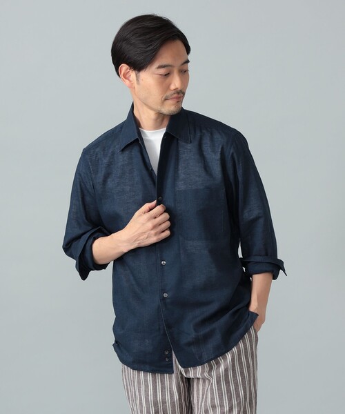 BEAMS F（ビームスF） シャツ 「別注」ORIAN / リネンコットン