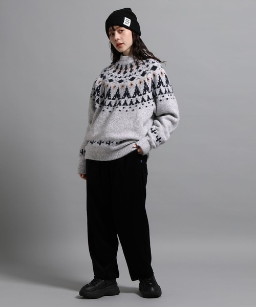 George's セーター ニット ノルディックガラプルオーバー メンズ