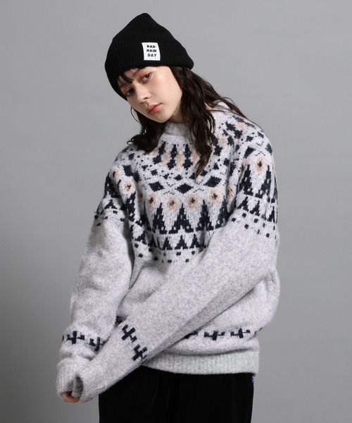 George's セーター ニット ノルディックガラプルオーバー メンズ